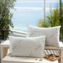 anti snore bamboo fiber filling relaxing pillow